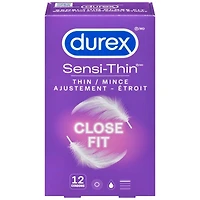 DUREX Sensi-Thin Close Fit Condoms - 12's