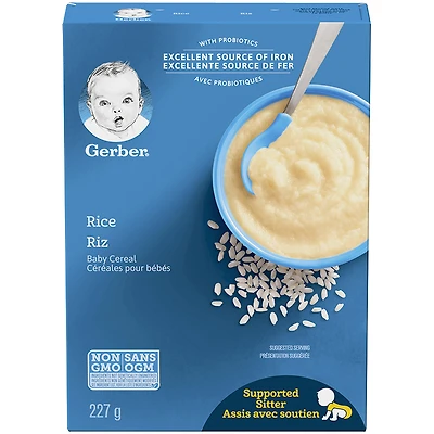 Gerber Baby Cereal with Milk - Rice - 227g