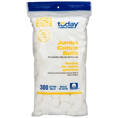 Today by London Drugs Jumbo Cotton Balls - 300s