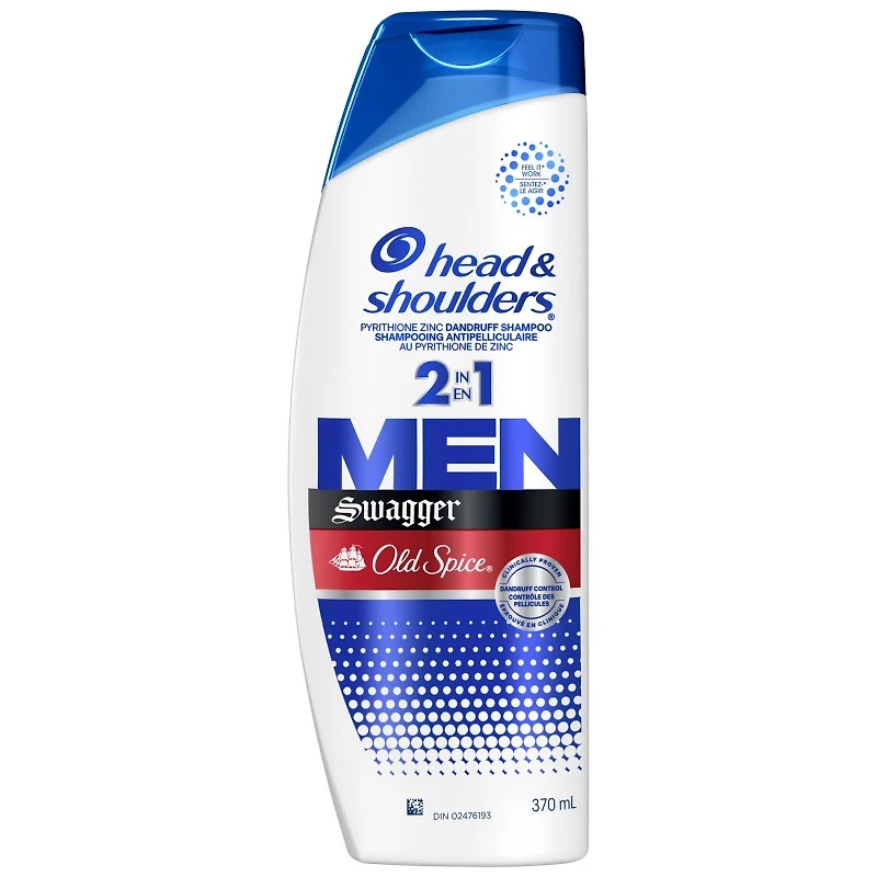 Head and Shoulders 2-in-1 Men Advanced Series Swagger Shampoo - Old Spice - 370ml