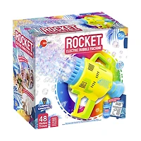 Rocket Electric Bubble Machine - Multi Colour