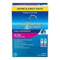HydraSense Ultra Eye Drops For Dry Eyes - 2 x 10mL