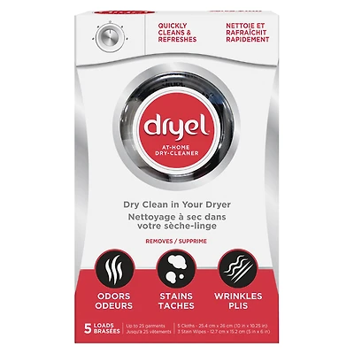 Dryel At-Home Dry Cleaner - 5 Cloths
