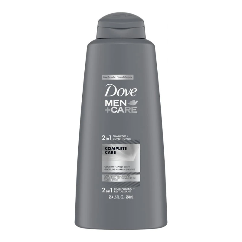 Dove Men+Care Complete Care Shampoo/Conditioner - 750ml
