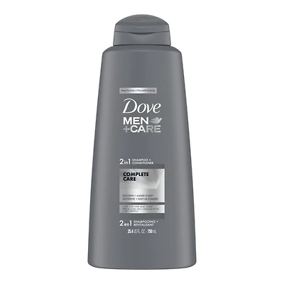 Dove Men+Care Complete Care Shampoo/Conditioner - 750ml