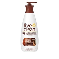 Live Clean Coconut Milk Moisturizing Shampoo - 750ml