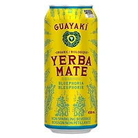 Guayaki Organic Yerba Mate Energy Drink - Bluephoria - 458ml