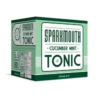 Sparkmouth Tonic - Cucumber Mint - 4x355ml
