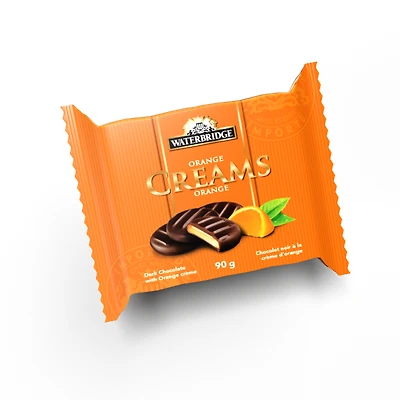 Waterbridge Dark Chocolate Creams - Orange - 90g