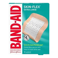 BAND-AID Skin-Flex Bandages - Extra Large - 7's