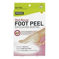 PROFOOT Heel Rescue Foot Peel Exfoliating Booties