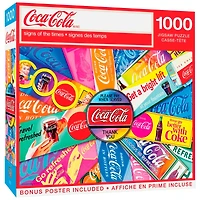 Coca-Cola Sign of the Times Puzzle - 1000 piece