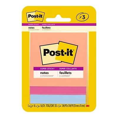 Post-it Super Sticky Summer Joy Collection Notes
