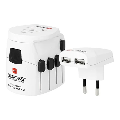 SKROSS PRO World Travel Adapter - White - SK-1103180