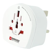 SKROSS World to UK Travel Adapter - White - SK-1500225-E