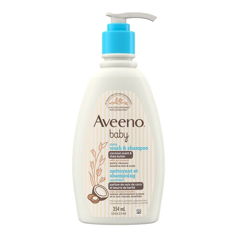 Aveeno Baby Daily Wash & Shampoo - 354ml