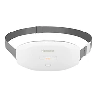 HoMedics Vibration Massage Belt with Heat - White with Gray Band - WMH-200H-CA