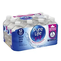 Pure Life Natural Spring Water - 12x330ml