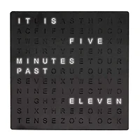 Emrge LED Word Clock - Back - EMWCBK