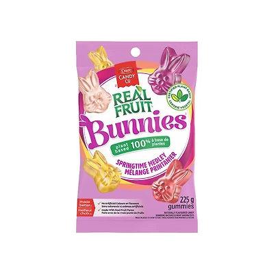 DARE REAL FRUIT BUNNY HEADS Size 225g