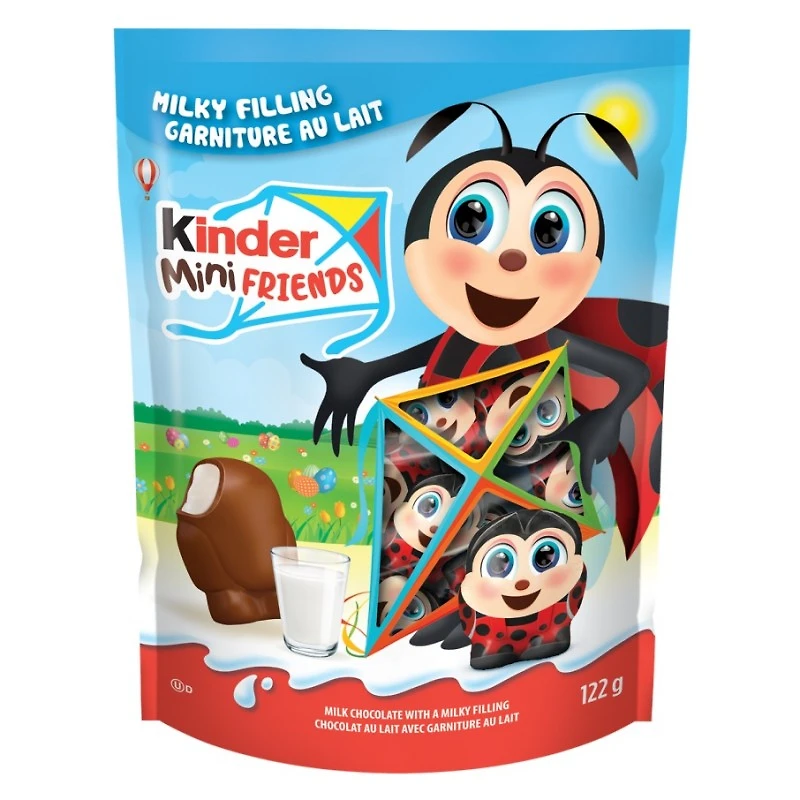 KINDER MINI FRIENDS MILK 122G