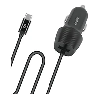 LOGiiX Power Lite USB-A & USB-C Car Power Adapter for Nintendo Switch - LGX-13574
