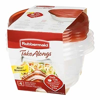 Rubbermaid TakeAlongs - Round - 4 x 760ml