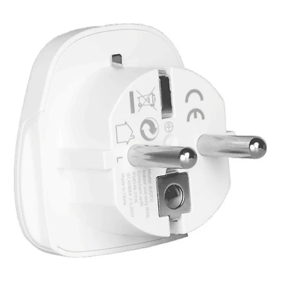 LOGiiX Travel Adapter - Europe - White - LGX-13578