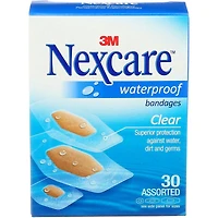 3M Nexcare Waterproof Bandages - 30s