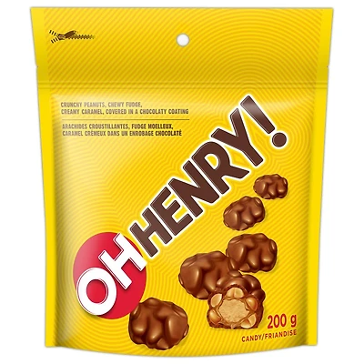 HERSHEY Oh Henry Chocolatey Candy Bars Chocolate - 200g