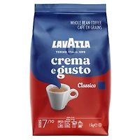 Lavazza Crema e Gusto - Whole Bean Coffee - 1kg