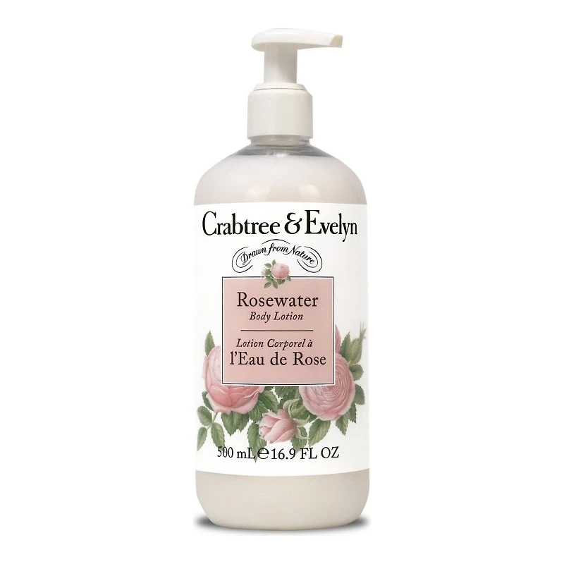 Crabtree & Evelyn Body Lotion - Rosewater - 500ml