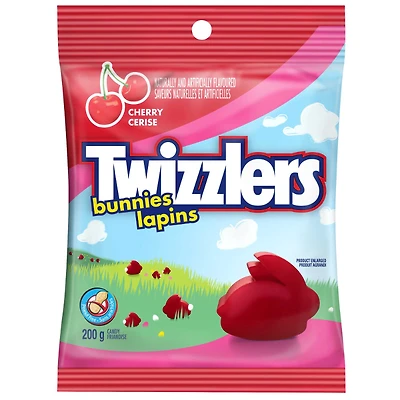 Jolly Rancher TWIZZLERS CHERRY BUNNIES Size 200g