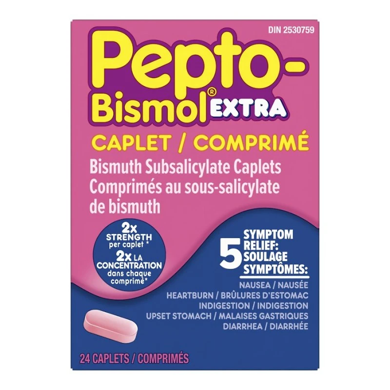 PEPTO-BISMOL ES CAPLETS 24'S