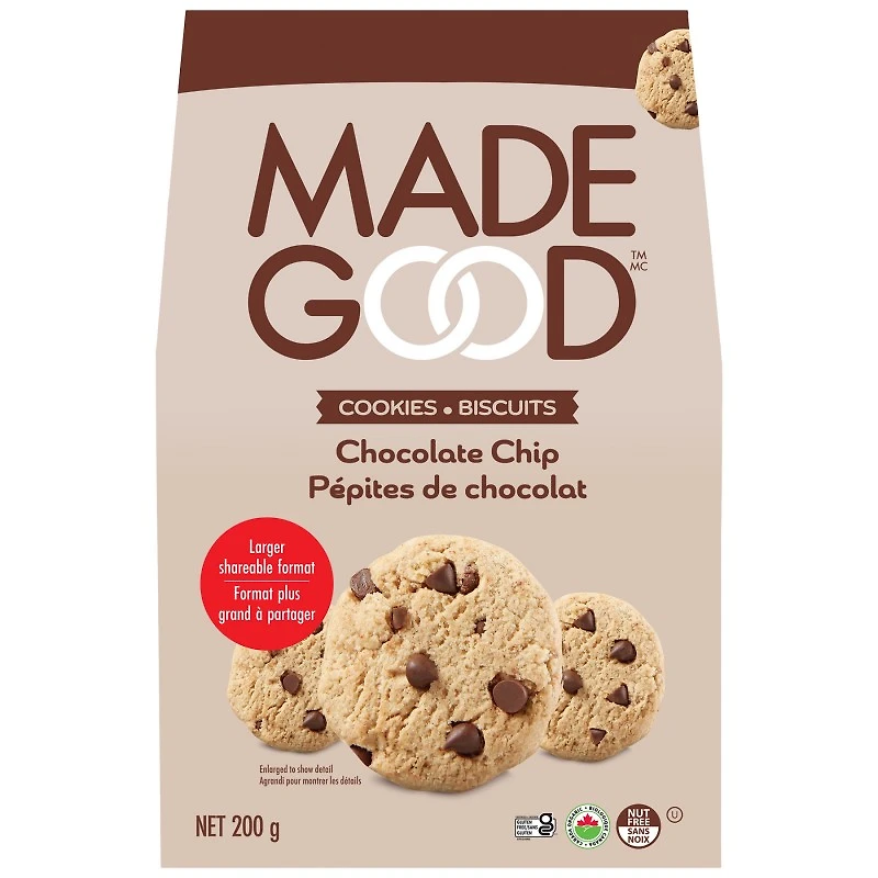 Made Good Cookies - Chocolate Chip - 200g