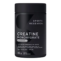 Sports Research Creatine Monohydrate Powder - 454g