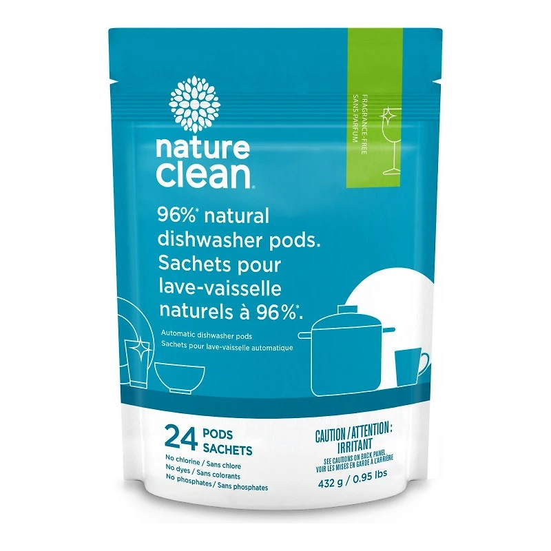 Nature Clean Automatic Dishwasher Pods - 24's