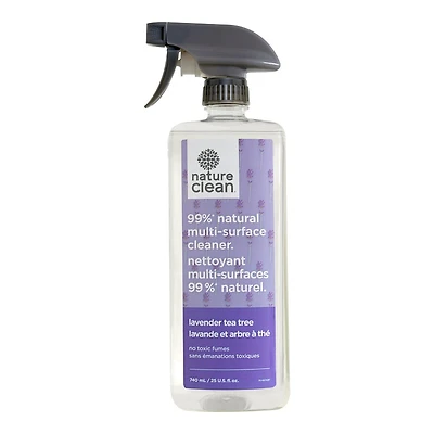 Nature Clean Multi-Surface Cleaner - Lavender Tea-Tree - 740ml