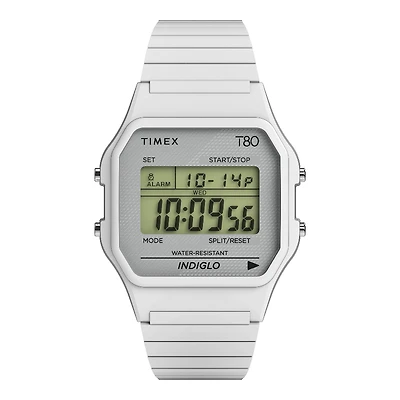 TIMEX DIGITAL WATCH in White