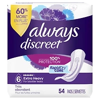 Always Discreet Up To 100% Protection Pad - Extra Heavy - 54s