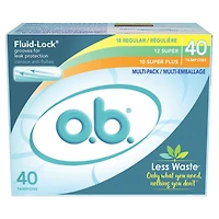 O.B. Tampons - Multi-Pack - 40s