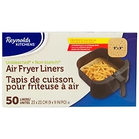 Reynolds Kitchens Air Fryer Liners - 9x9in/50's