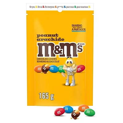 M&M's Peanut Chocolate Candies- 165g
