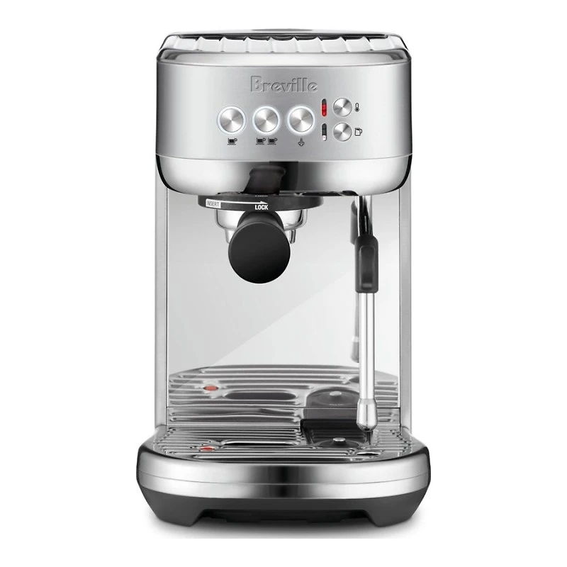 Breville the Bambino Plus Espresso Machine with Frother - Brushed Stainless Steel - BES500BSS1BCA1