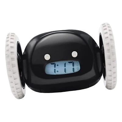 Emrge Run-a-way Alarm Clock - Black