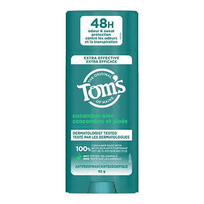 Tom's of Maine Antiperspirant - Cucumber Aloe - 92g