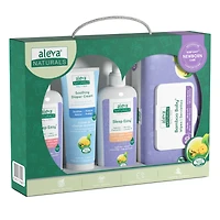 Aleva Naturals Newborn Sleep Easy Care Gift Set - 4 piece