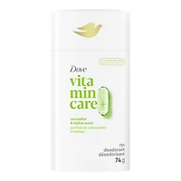 Dove Vitamin Care + Deodorant - Cucumber & Melon - 74g