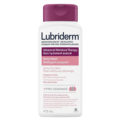 Lubriderm Advanced Moisture Therapy Body Wash - 473ml