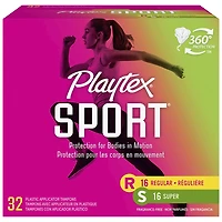 Playtex Sport Tampons - Regular/Super - 32's